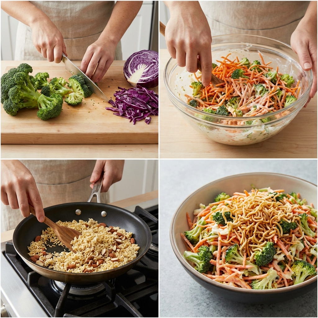 Crunchy Ramen Broccoli Slaw Recipe: The Ultimate Crowd-Pleaser 2026 14 Crunchy Ramen Broccoli Slaw recipe