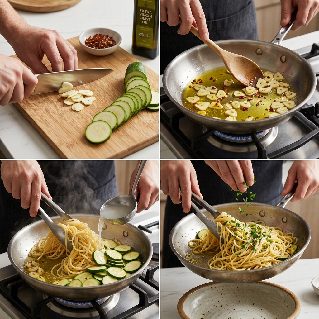 Spaghetti Aglio Olio With Zucchini Recipe 2026 14 Spaghetti Aglio Olio With Zucchini Recipe