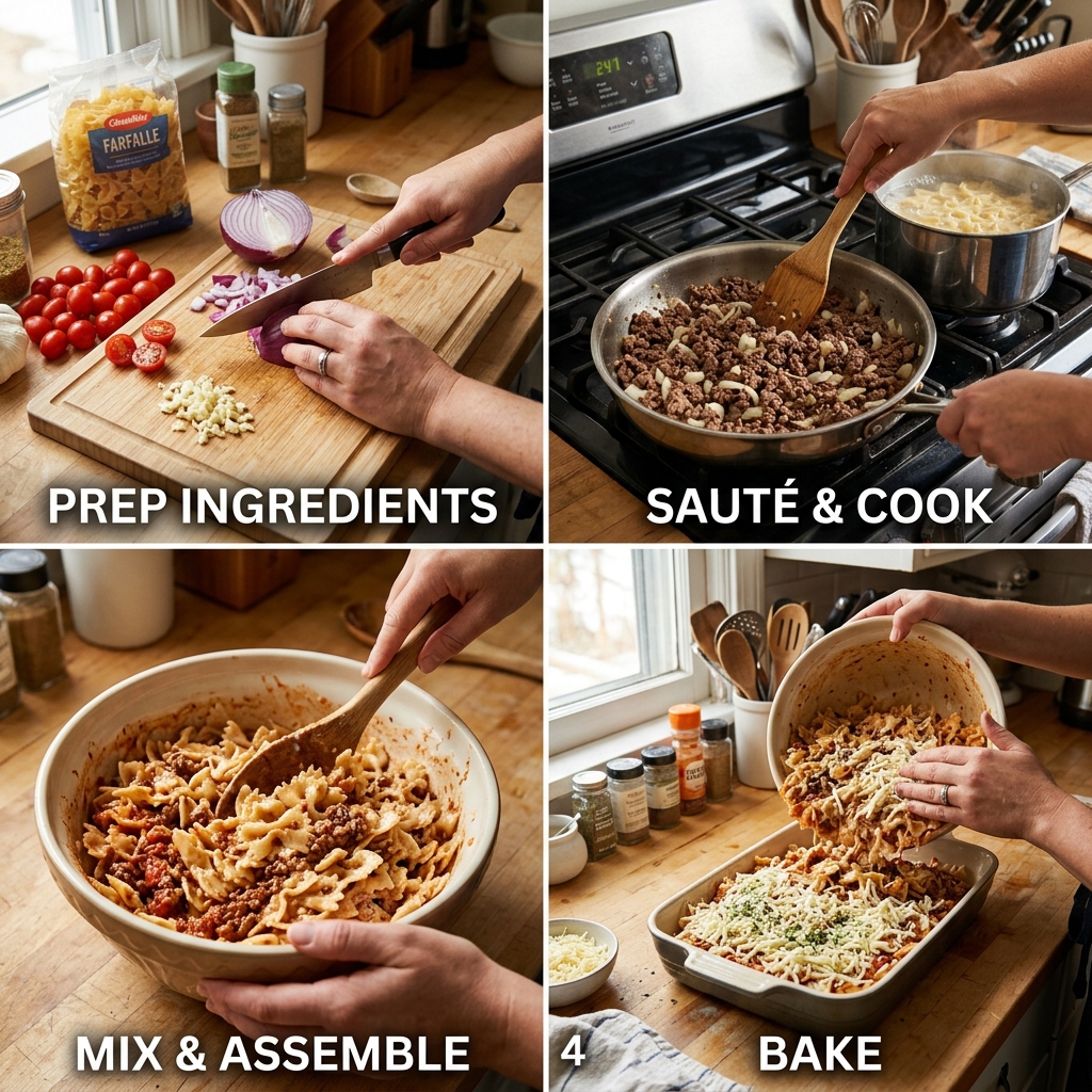Viral Bow Tie Casserole Recipe: The Ultimate Comfort Food 2026 14 Viral Bow Tie Casserole Recipe
