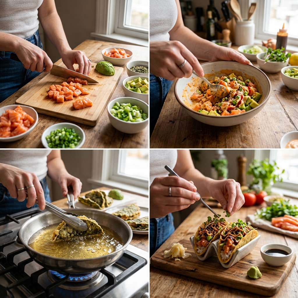 Viral Sushi Tacos Recipe: The Ultimate Homemade Fusion Guide 2026 14 Viral Sushi Tacos Recipe