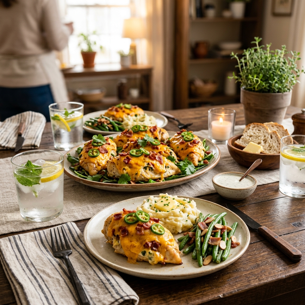 Jalapeño Popper Chicken Recipe: A Creamy, Spicy Delight 2026 15 Jalapeño Popper Chicken Recipe
