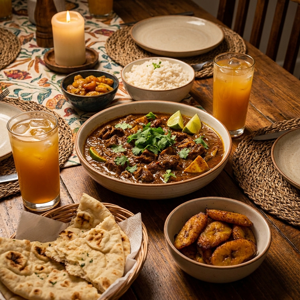caribbean curry bowl homemade recipe