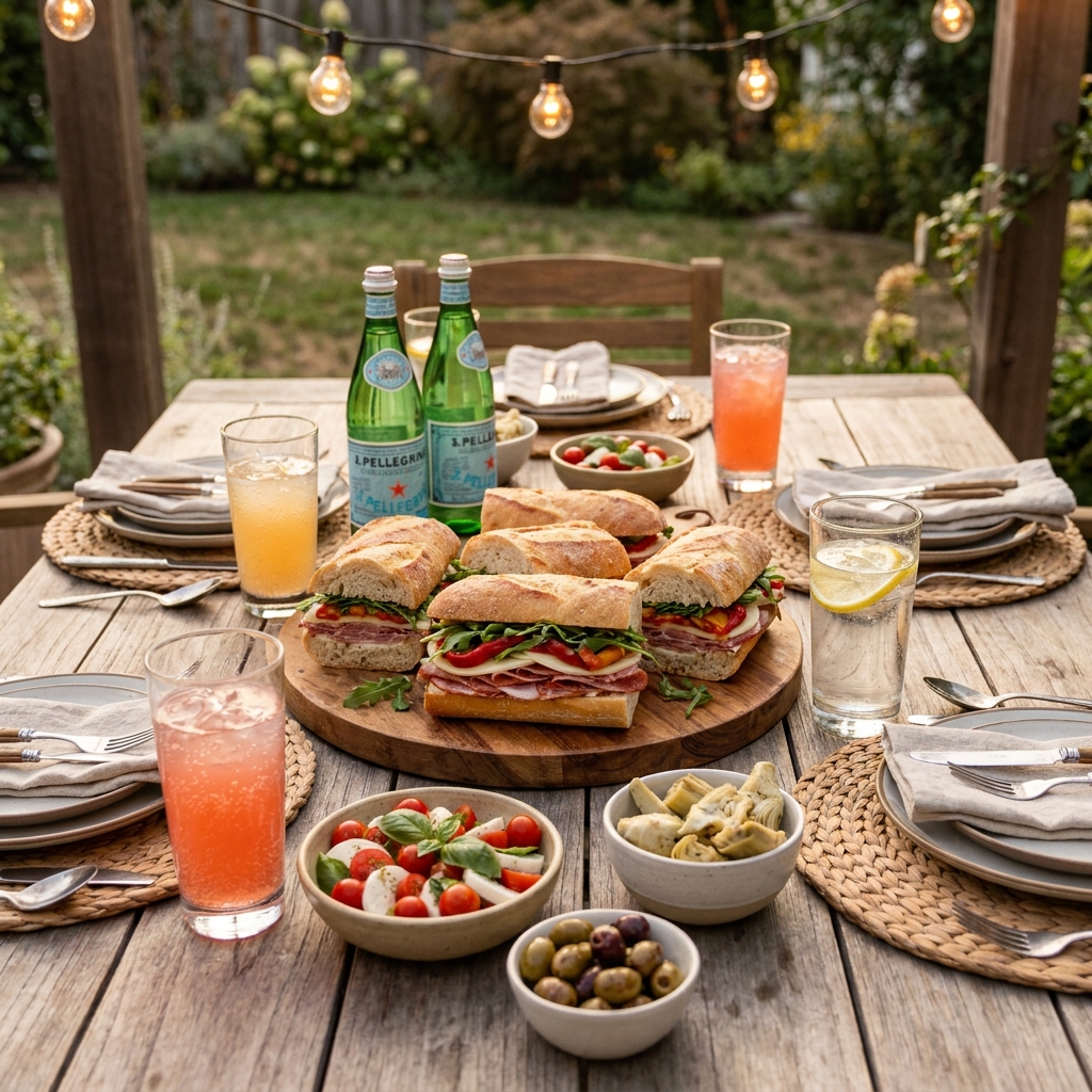 Italian Picnic Heroes Recipe