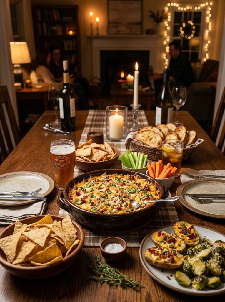 rotisserie chicken jalapeno popper dip 15 A full serving setup of 202605171801