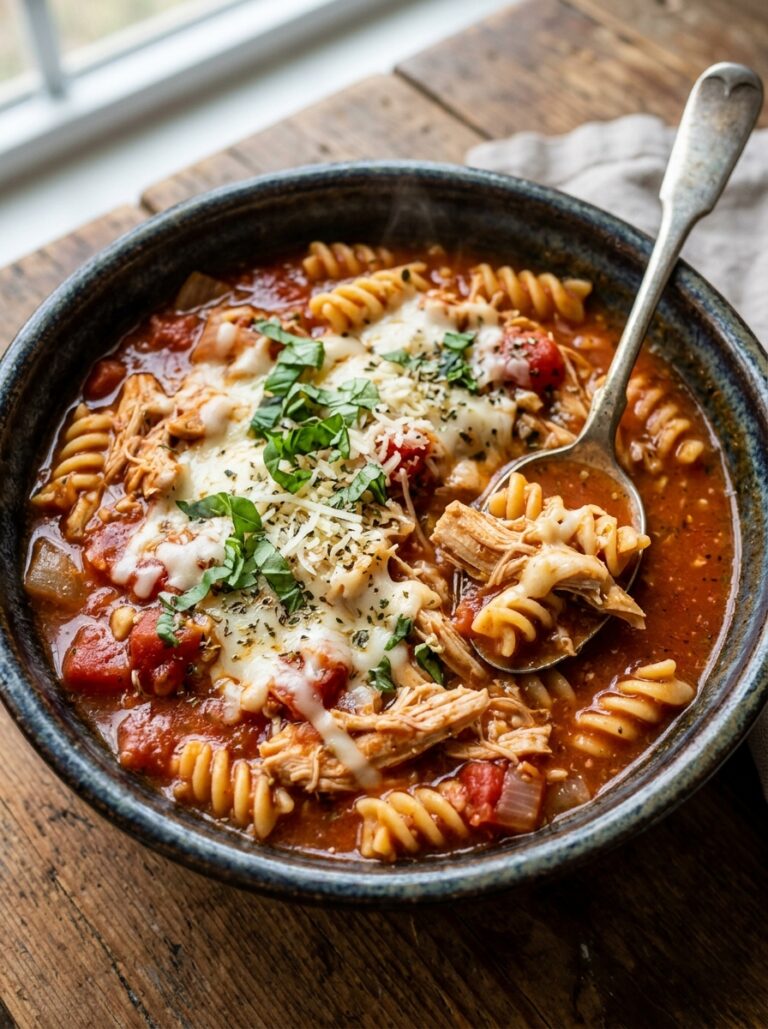 crockpot chicken parmesan soup 17 A realistic close up recipe photo 202605241804