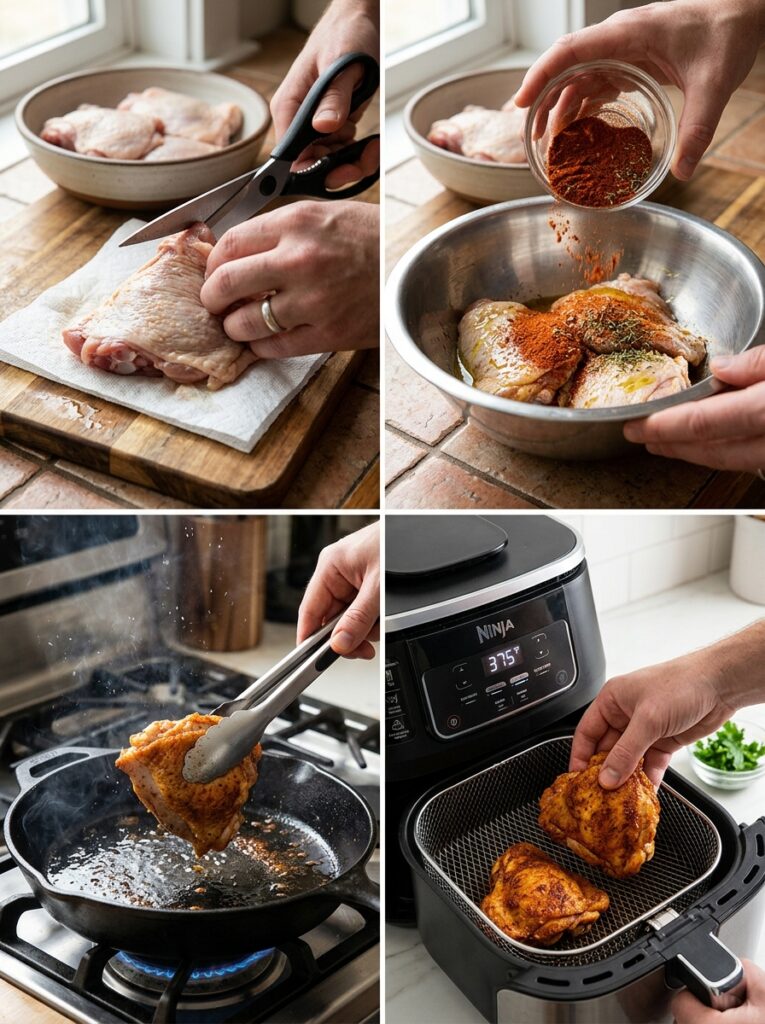 air fryer cajun chicken thighs 3 Air fryer cajun chicken thighs 202605291551
