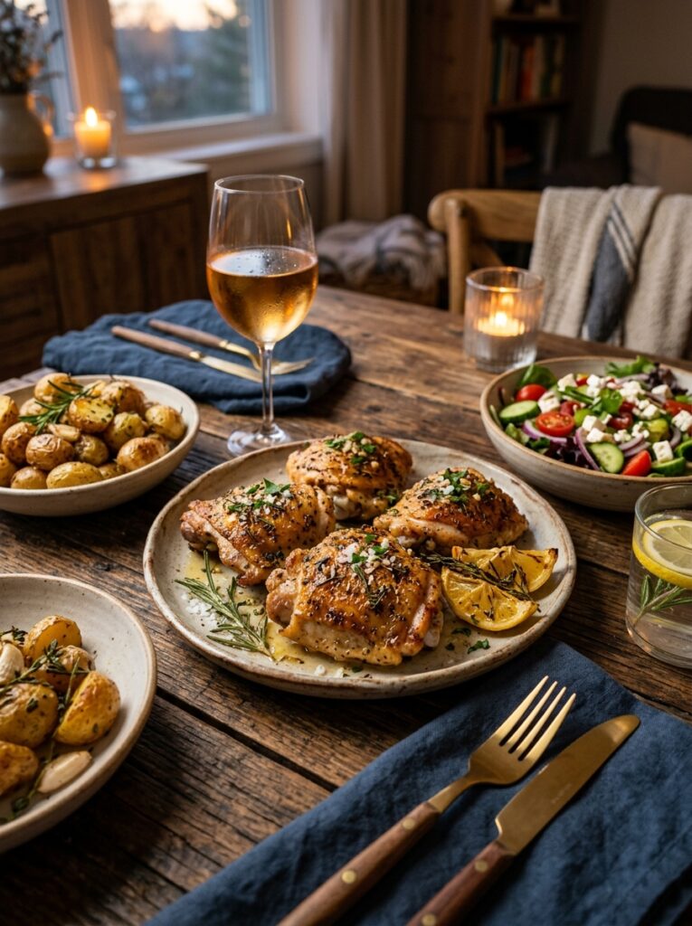 Air Fryer Garlic Herb Chicken Thighs: The Ultimate Juicy, Flavor-Packed Weeknight Dinner 15 Air fryer chicken thighs setup 202605311659