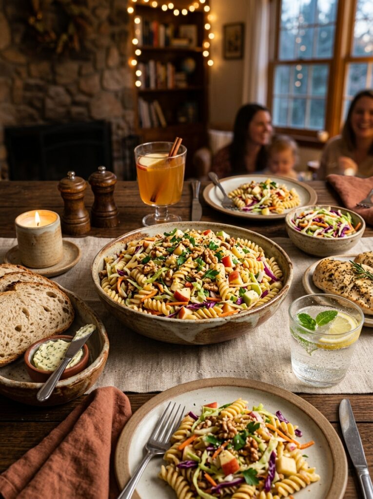Tangy Apple Cider Vinaigrette Slaw Pasta Salad 15 Apple Cider Vinaigrette Slaw Pas… 202606062054