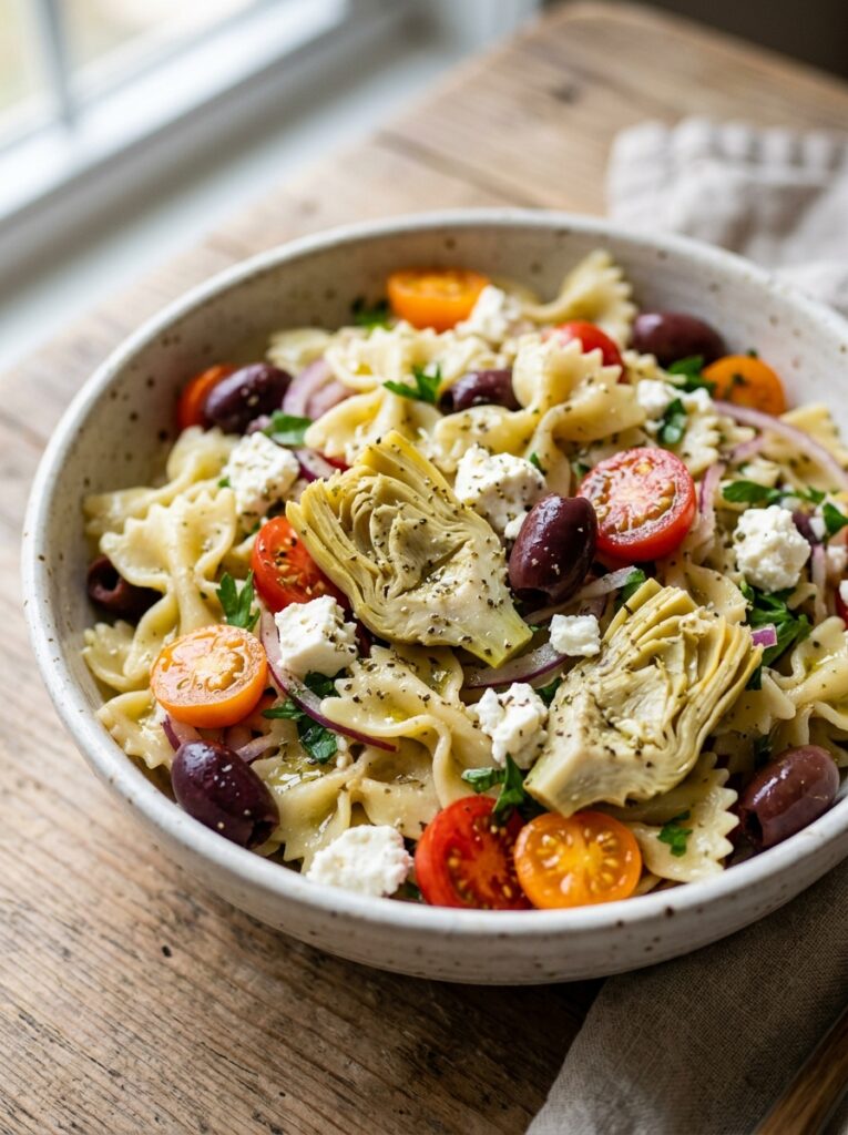 Mediterranean Artichoke Heart Kalamata Pasta Salad: A Flavor-Packed, Easy Recipe 12 Artichoke heart pasta salad 202606051805