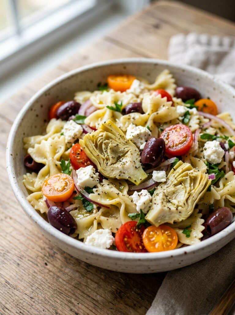 Mediterranean Artichoke Heart Kalamata Pasta Salad: A Flavor-Packed, Easy Recipe 17 Artichoke heart pasta salad 202606051805