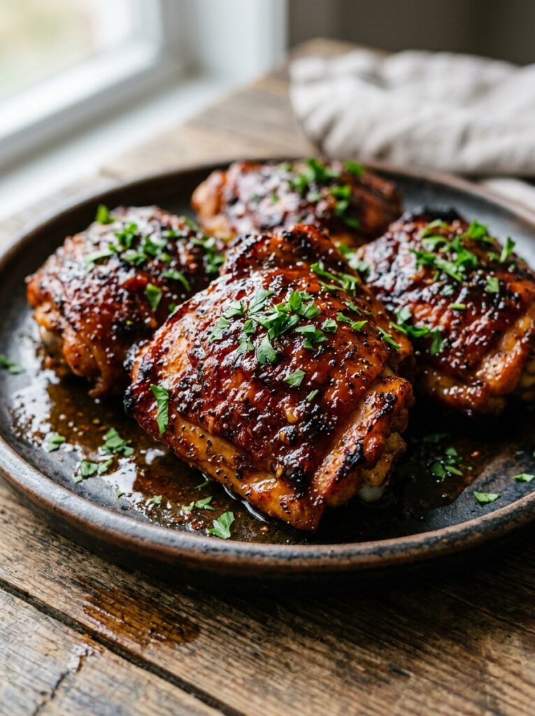 BBQ Baked Chicken Thighs: Easy Homemade Recipe 12 BBQ baked chicken thighs 202605092013