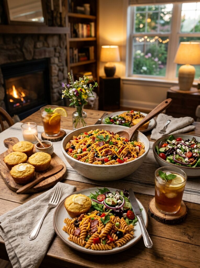 Smoky Barbecue Bacon Cheddar Pasta Salad 15 Barbecue Bacon Cheddar Pasta Salad 202606041753