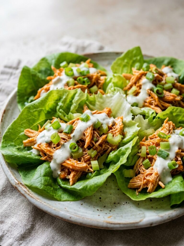 Buffalo Chicken Lettuce Wraps 17 Buffalo chicken lettuce wraps 202605081305