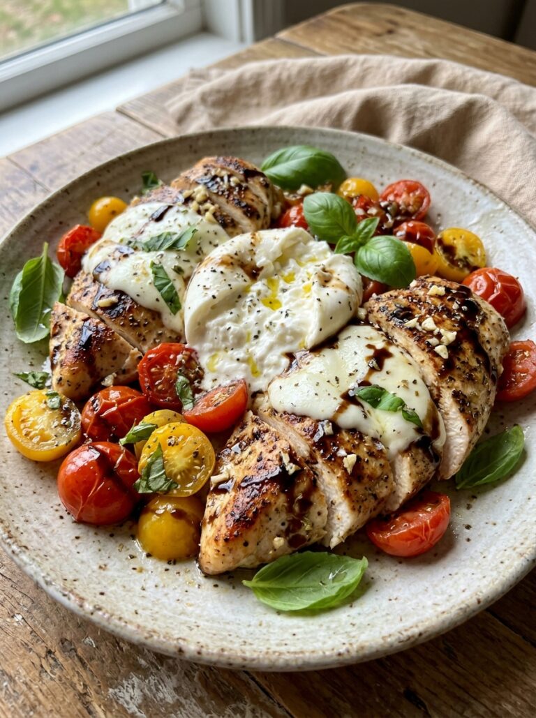 Burrata Chicken Caprese 17 Burrata chicken caprese recipe 202605241554