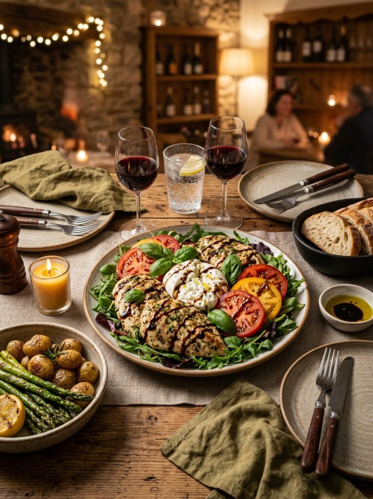 Burrata Chicken Caprese 15 Burrata chicken caprese setup 202605241554