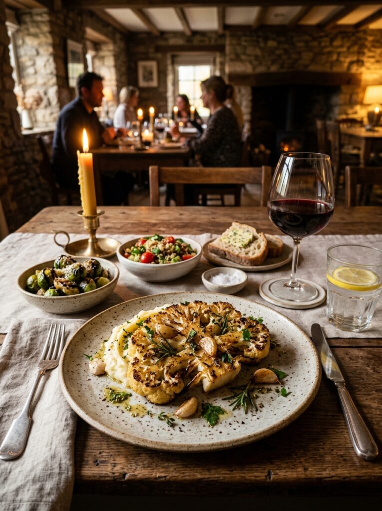 Cauliflower steak roasted garlic herb: Complete Recipe Guide 15 Cauliflower steak with side dishes 202606121603