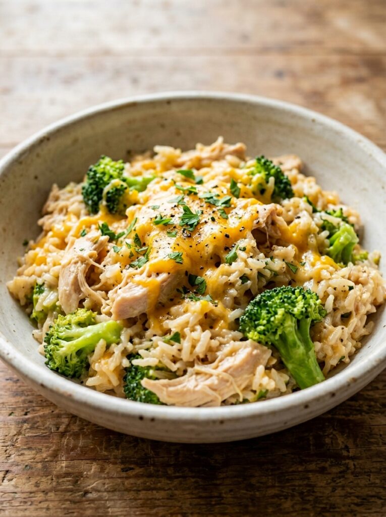 slow cooker cheesy chicken broccoli rice 12 Cheesy chicken broccoli rice 202605241605