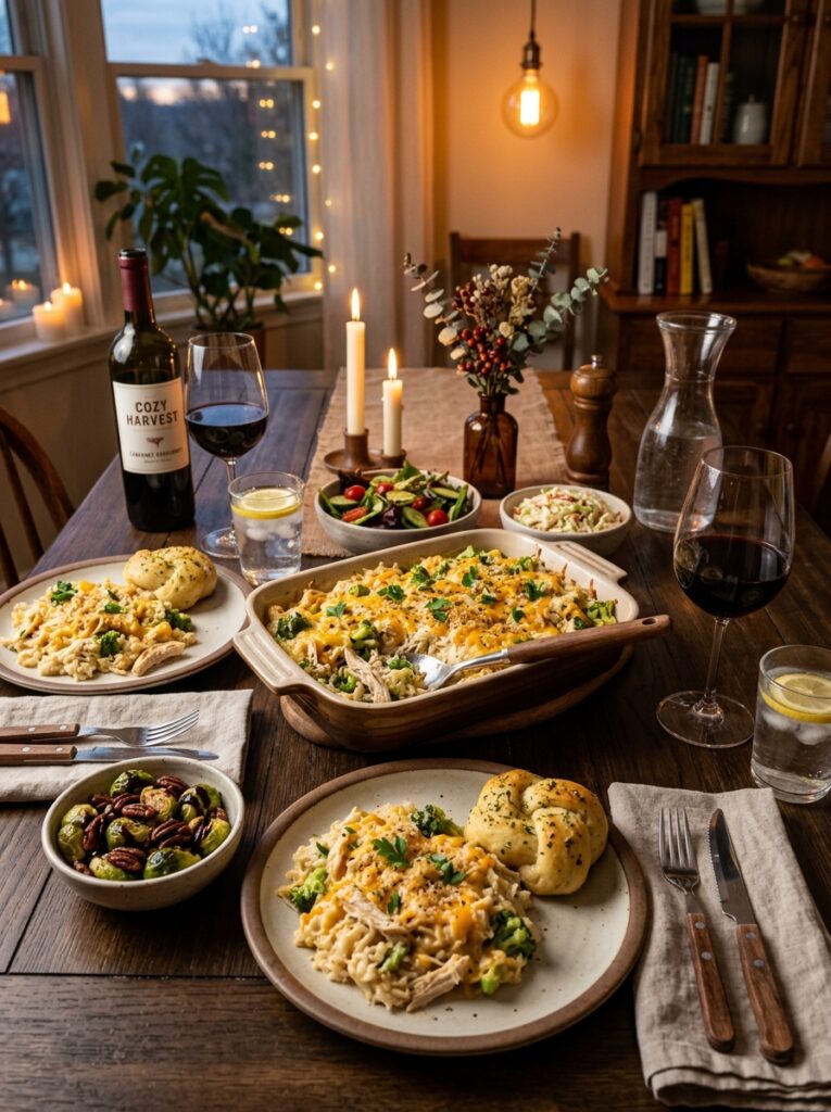 slow cooker cheesy chicken broccoli rice 15 Cheesy chicken broccoli rice setup 202605241605