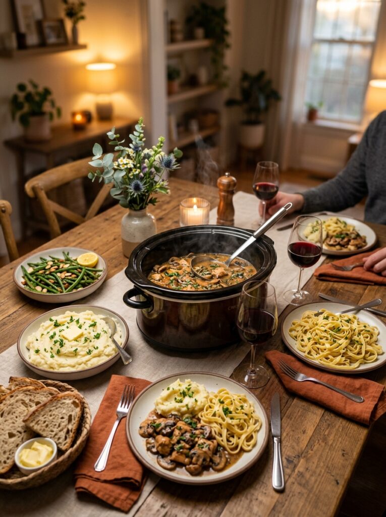 Crockpot Chicken Marsala: The Ultimate Easy Homemade Recipe 15 Chicken Marsala with side dishes 202605081320