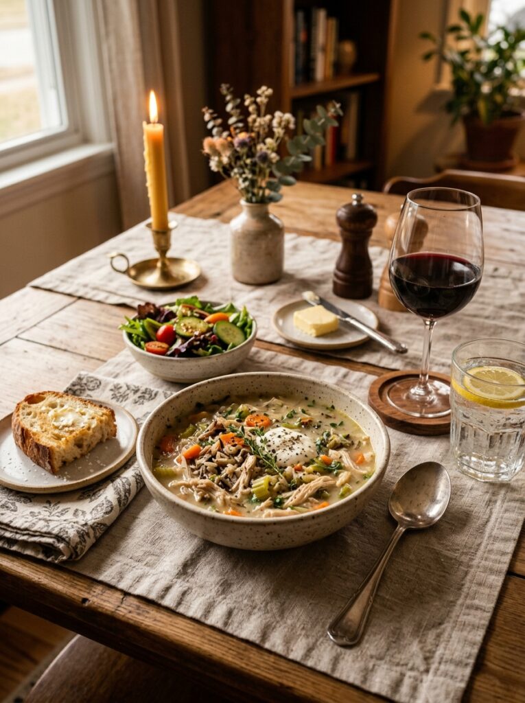 slow cooker chicken and wild rice soup 15 Chicken and wild rice soup 202605302109 1