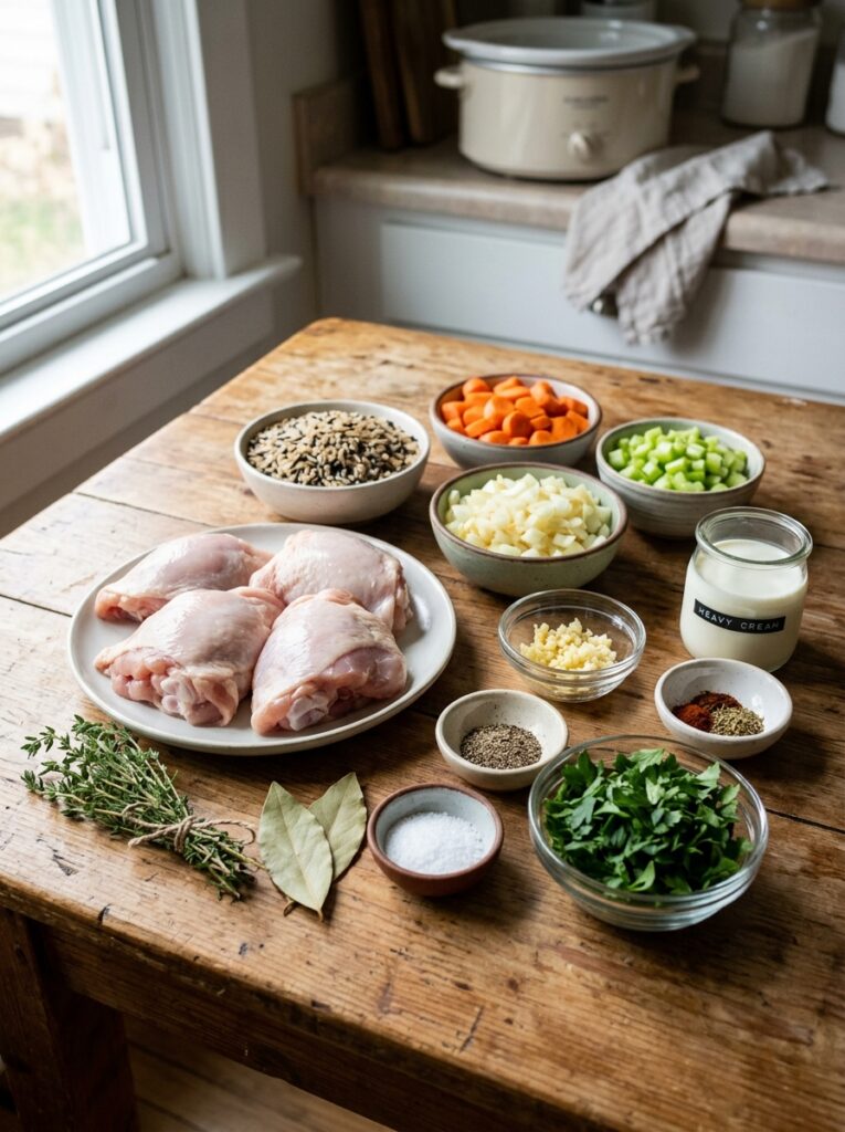 slow cooker chicken and wild rice soup 13 Chicken and wild rice soup 202605302109