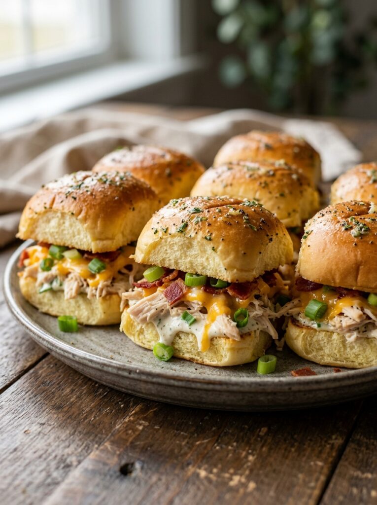 Chicken Bacon Ranch Sliders: The Ultimate Homemade Recipe 12 Chicken bacon ranch sliders 202605062251