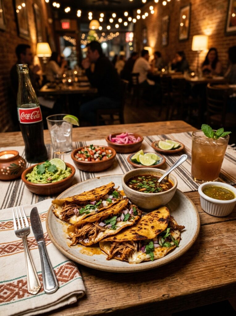 Chicken Birria Tacos 15 Chicken birria tacos setup table 202605182334