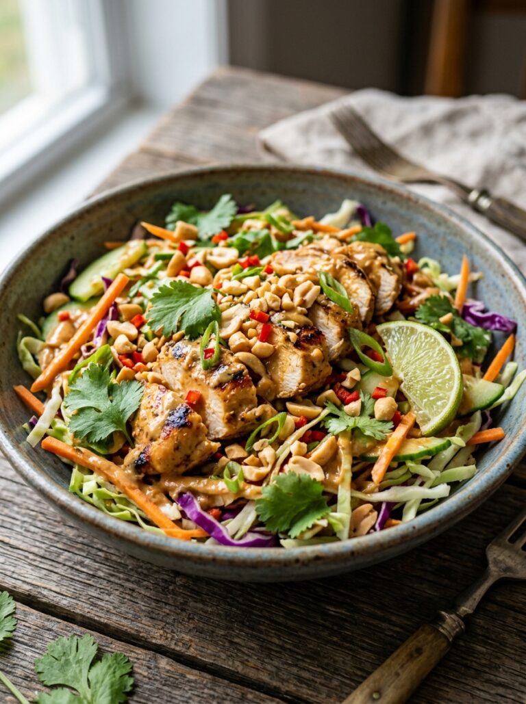 Chicken Breast Thai Peanut Salad: Easy Homemade Recipe 17 Chicken breast Thai peanut salad 202605311654