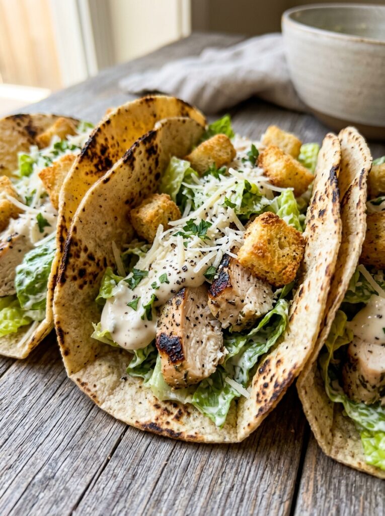 Chicken Breast Caesar Smash Tacos 12 Chicken breast caesar smash tacos 202605231541