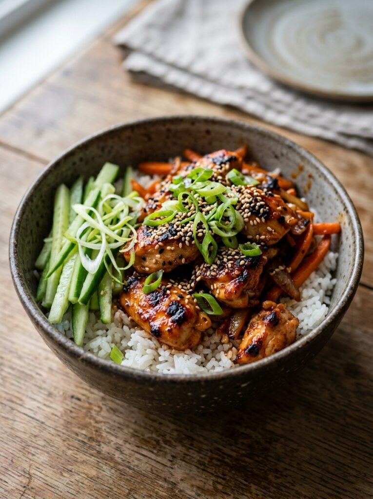 Chicken Breast Gochujang Rice Bowls 12 Chicken breast gochujang rice bowls 202606022011