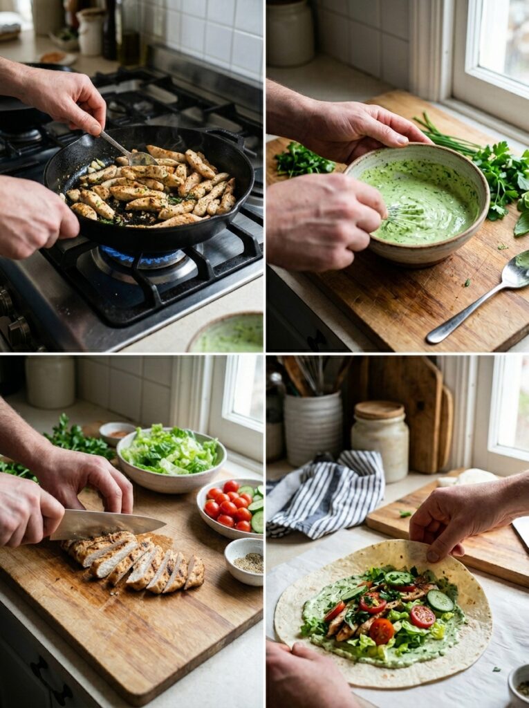 Chicken Breast Green Goddess Wraps 14 Chicken breast green goddess wraps 202605211306 1