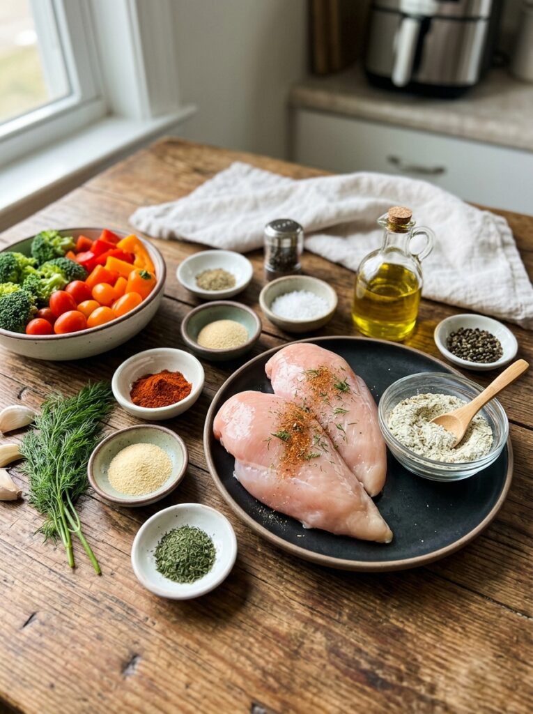 air fryer ranch chicken breast 2 Chicken breast ingredients arran… 202605052042