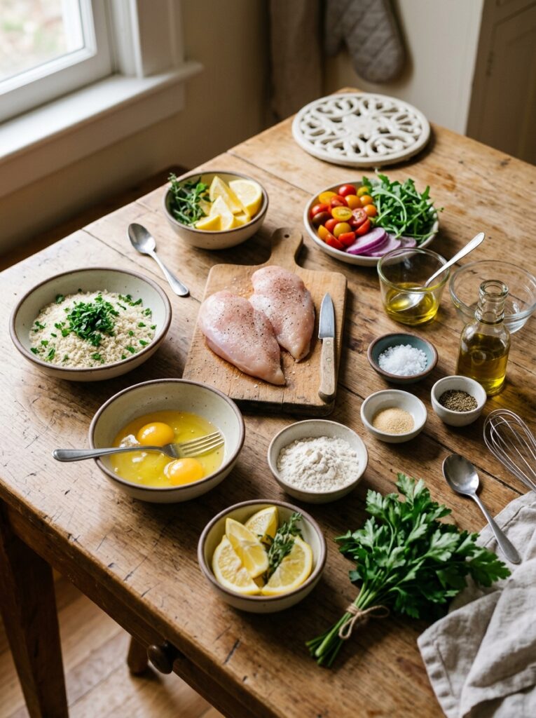 Chicken Breast Milanese 13 Chicken breast milanese ingredie… 202605021744