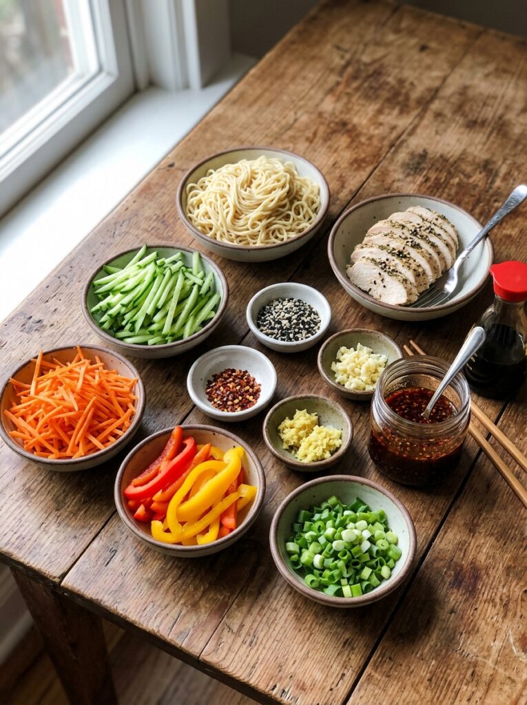 Chicken Breast Sesame Noodle Salad: A Complete Homemade Recipe Guide 13 Chicken breast noodle salad ingr… 202605302120