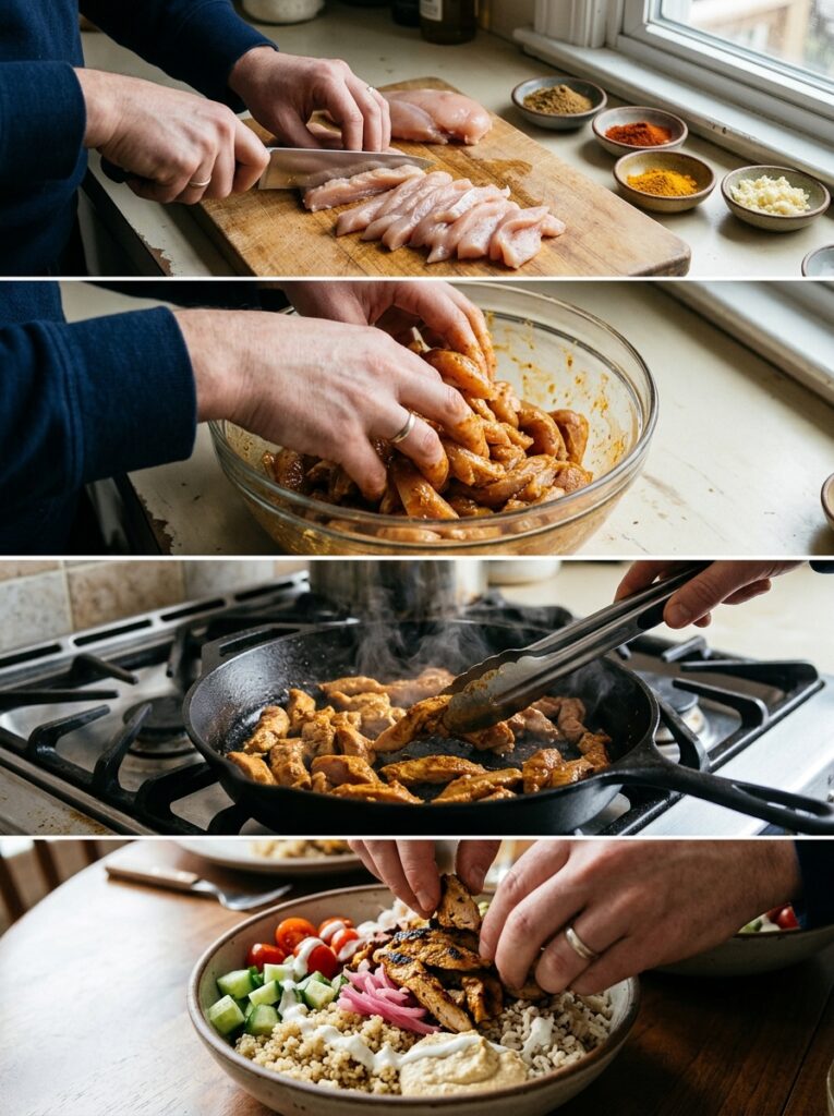 Chicken Breast Shawarma Bowls 14 Chicken breast shawarma bowls co… 202605241754