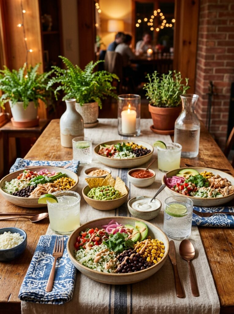 Rotisserie Chicken Burrito Bowls: The Ultimate Quick & Easy Recipe 15 Chicken burrito bowls with sides 202605032239