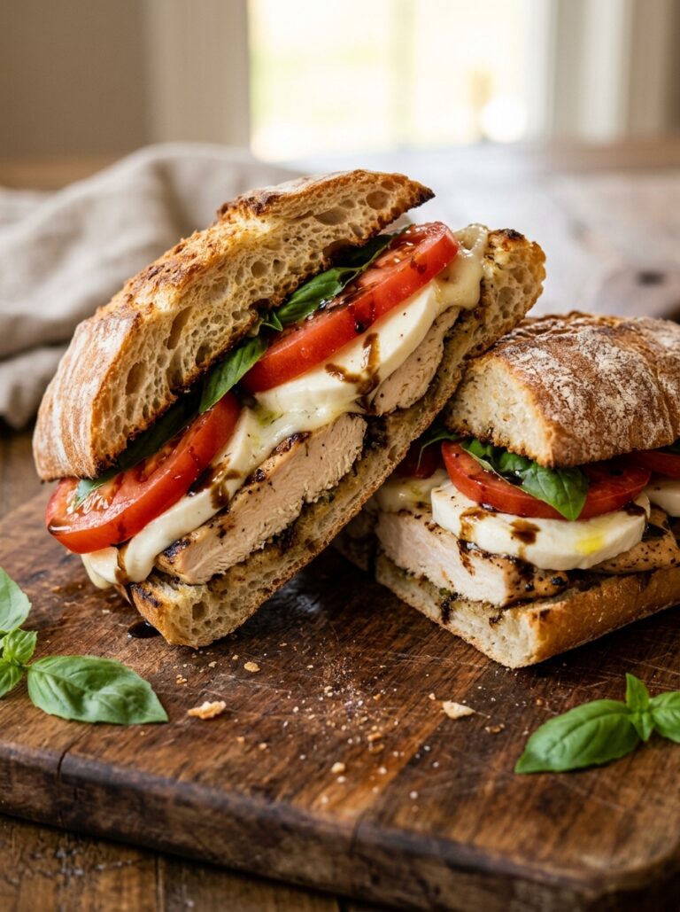 Chicken Caprese Sandwiches: A Classic Italian Inspired Delight 17 Chicken caprese sandwiches recipe 202605311635