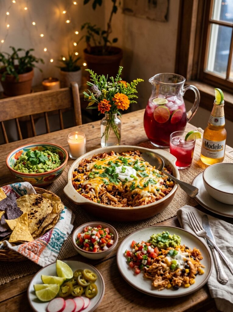 Slow Cooker Chicken Enchilada Rice 15 Chicken enchilada rice setup 202605251524