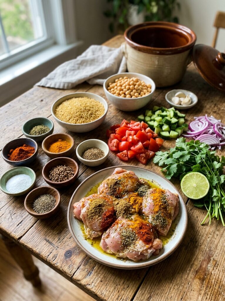 Crockpot Chicken Shawarma Bowls: Easy, Flavorful, and Perfect for Meal Prep 13 Chicken shawarma bowls ingredien… 202605082117