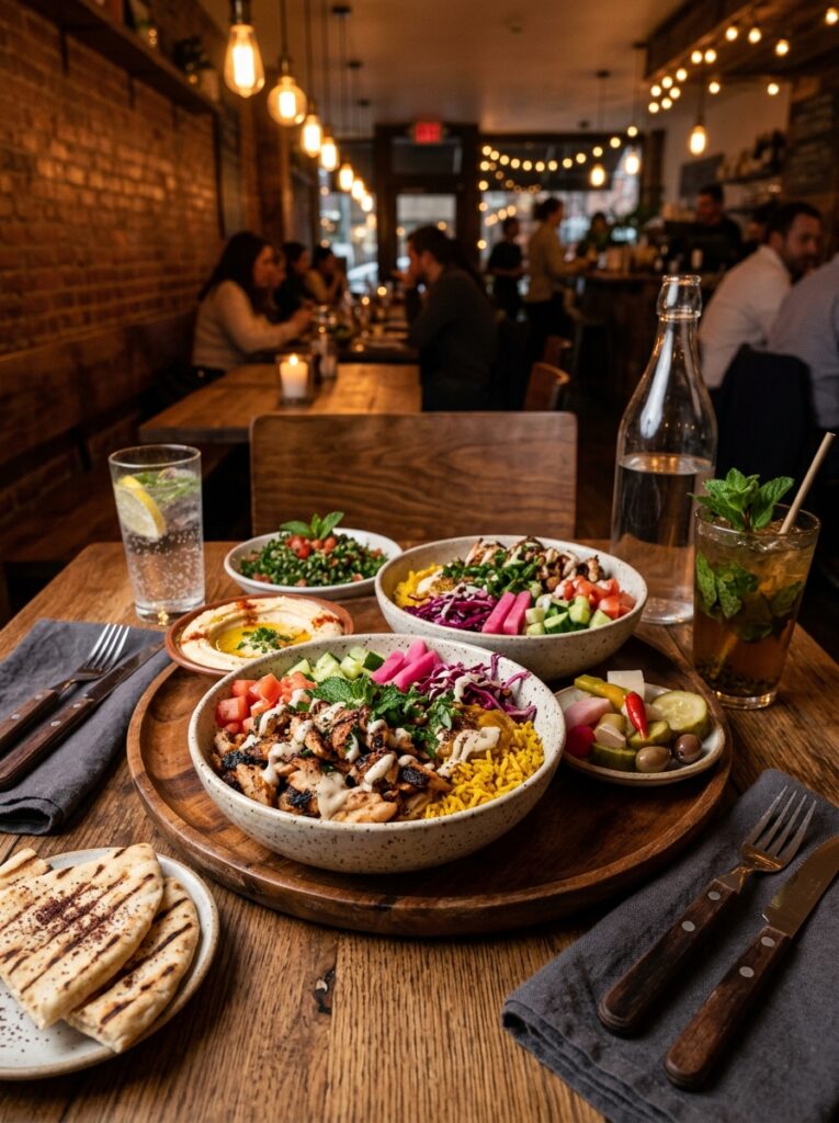 Rotisserie Chicken Shawarma Bowls: Easy Homemade Recipe 15 Chicken shawarma bowls with sides 202605032258