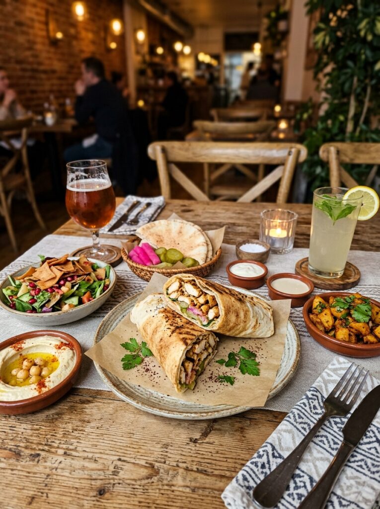 Chicken shawarma wraps side dishes 202605231525