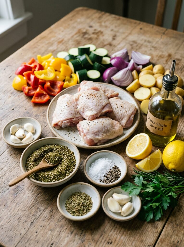 Zaatar Chicken Sheet Pan Dinner 11 Chicken sheet pan dinner ingredi… 202605101405