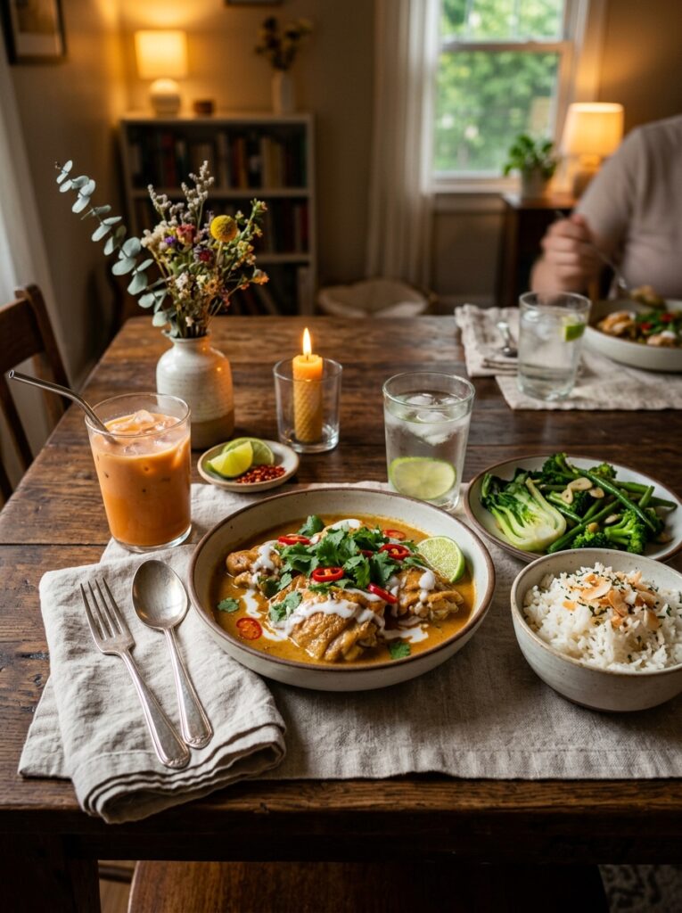 Coconut Curry Chicken Thighs 15 Coconut curry chicken thighs setup 202605111242