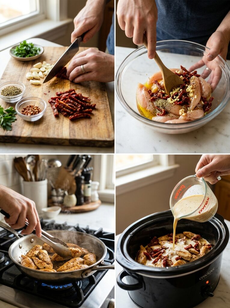 Crockpot Creamy Sun Dried Tomato Chicken 14 Cooking Creamy Sun Dried Tomato 202605081341