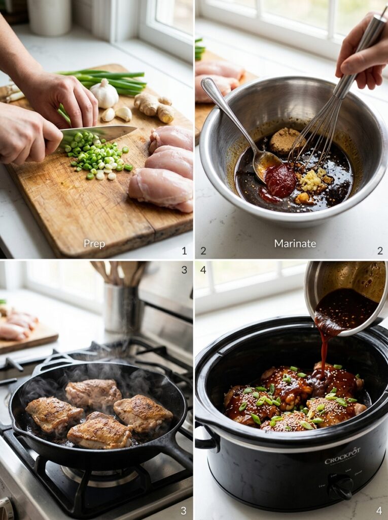 Crockpot Korean BBQ Chicken 14 Cooking Crockpot Korean BBQ Chicken 202605122233