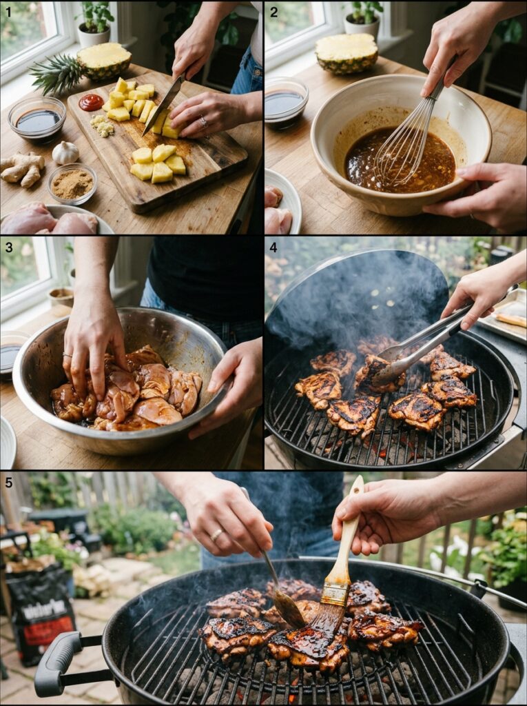Hawaiian Huli Huli Chicken: The Ultimate Guide to Authentic Homemade Grilled Chicken 14 Cooking Hawaiian Huli Huli Chicken 202605092006