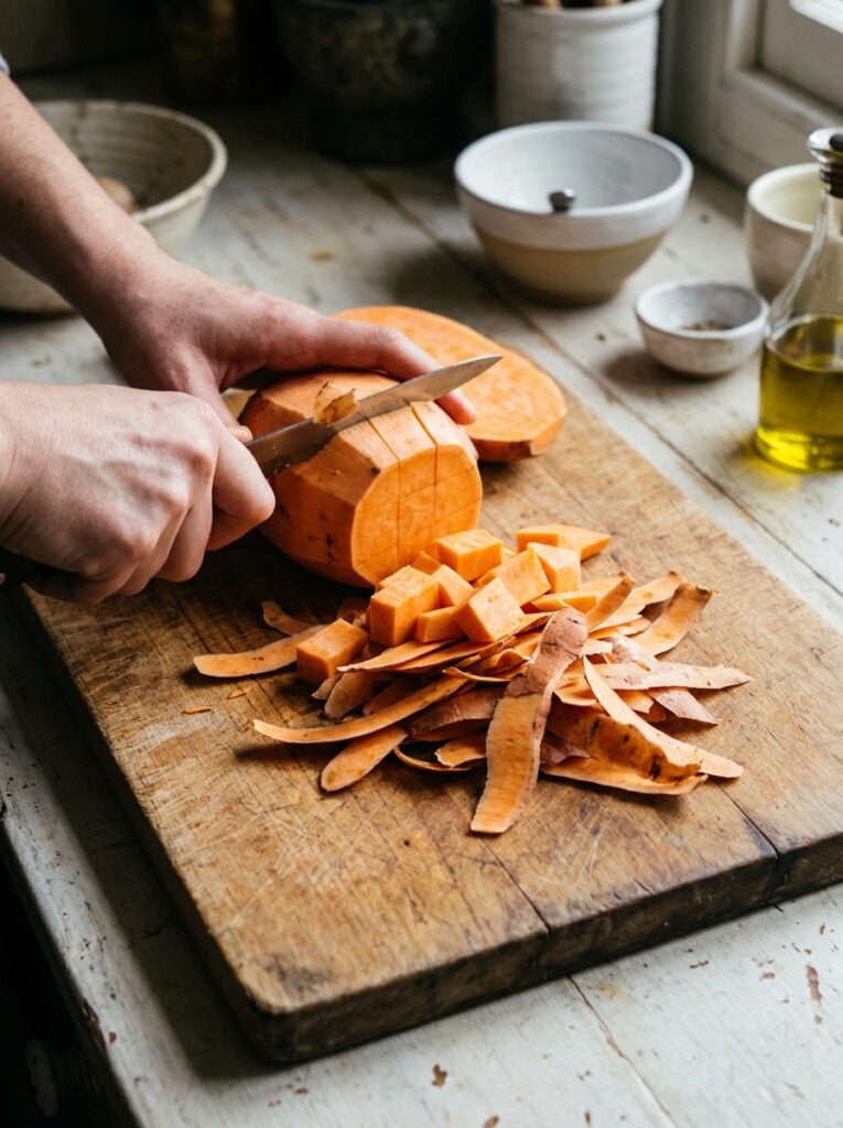 Roasted Sweet Potato Feta Spinach Pasta Salad 14 Cooking Roasted Sweet Potato Pas… 202606062057