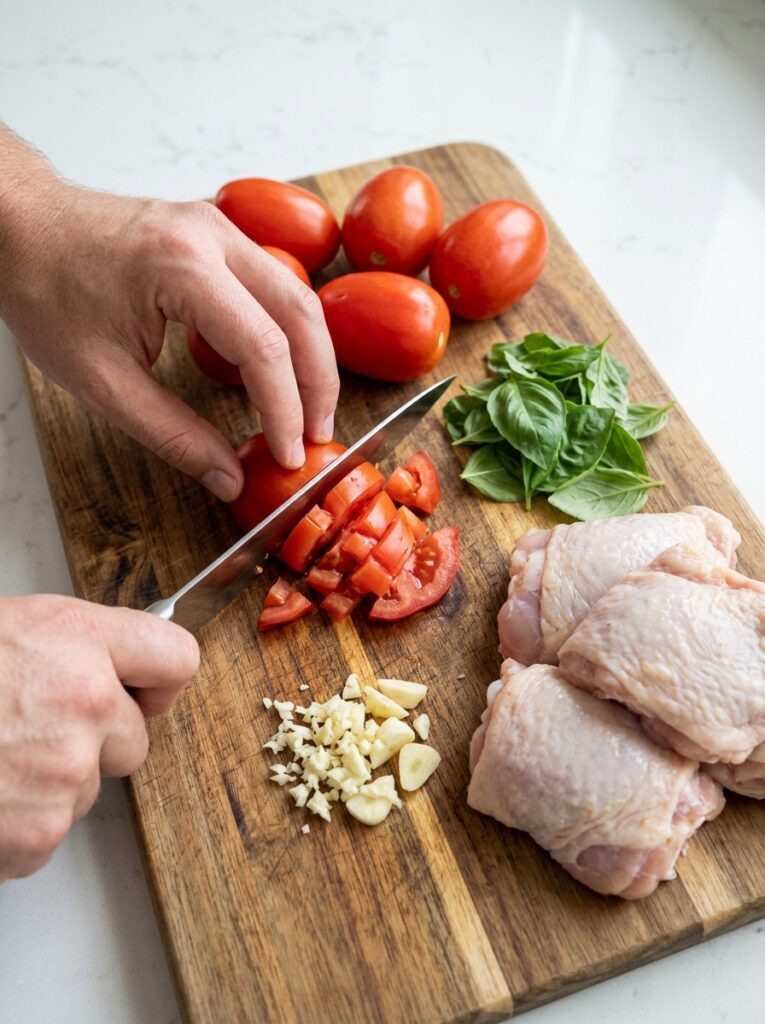 Bruschetta Chicken Thighs: Easy Italian Recipe for Juicy Dinner 14 Cooking bruschetta chicken thigh… 202605062300