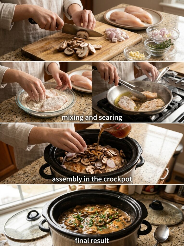Crockpot Chicken Marsala: The Ultimate Easy Homemade Recipe 14 Cooking chicken marsala step by … 202605081320