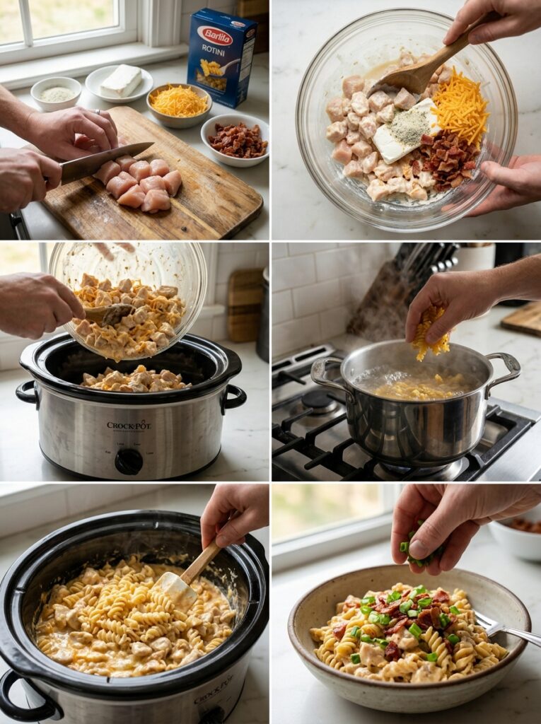 slow cooker crack chicken pasta 14 Cooking crack chicken pasta 202605111249